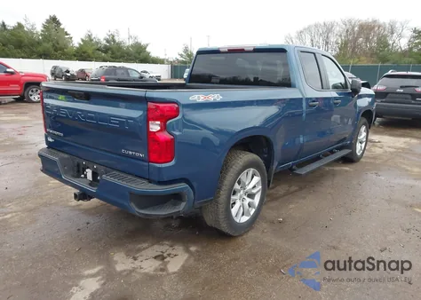 2024 Chevrolet Silverado 1500 4Wd Standard Bed Custom z USA, uszkodzony, nr VIN 1GCRDBEK6RZ361260